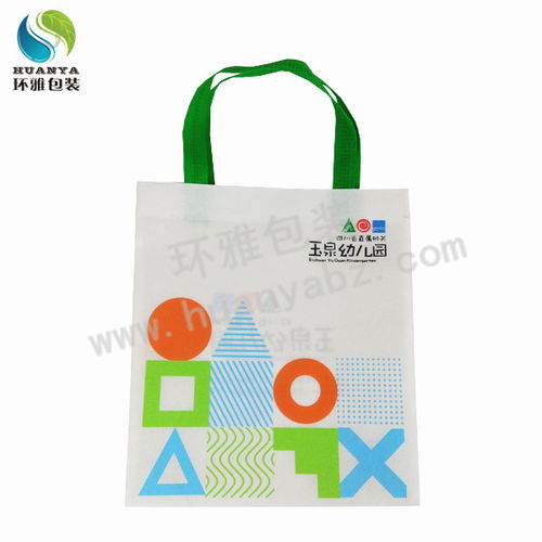 無紡布手提袋彩色印刷無底無側